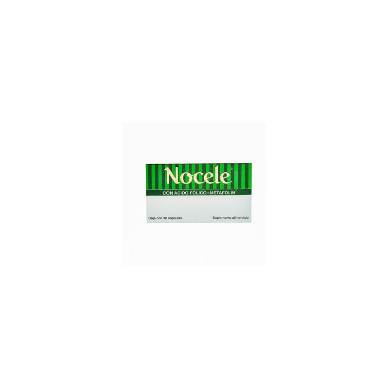 Nocele Acido Folico 400Mg 30 Caps