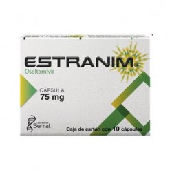 Estranim Oseltamivir 75Mg 10 Caps