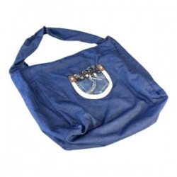 Bolsa de mezclilla XL Mexican Boho
