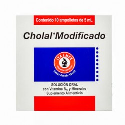 Cholal Suplemento Alimenticio 5Ml 10 Amp