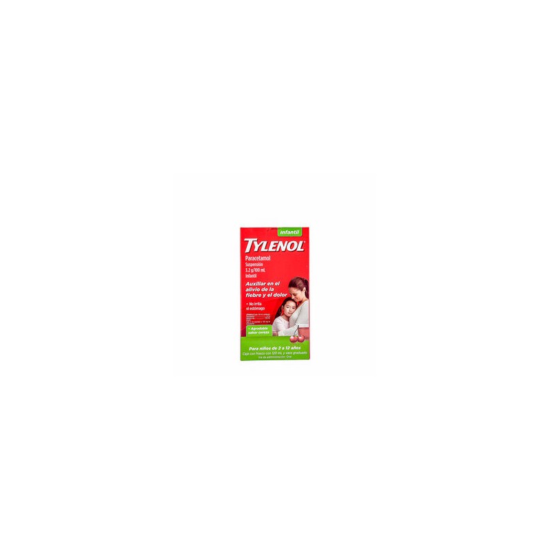 Tylenol Infantil Cereza Suspensio 120Ml