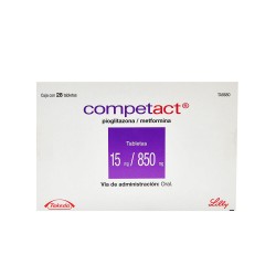 Competact 15Mg/850Mg 28 Tabs