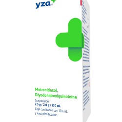 Yza Metronidazol/Diyodohidroxiquinoleina 2.5G/2.0G