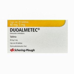 Duoalmetec 40Mg/5Mg 28 Tabs