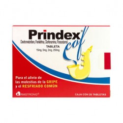 Prindex Cof 15Mg/5Mg/250Mg 20 Tabs