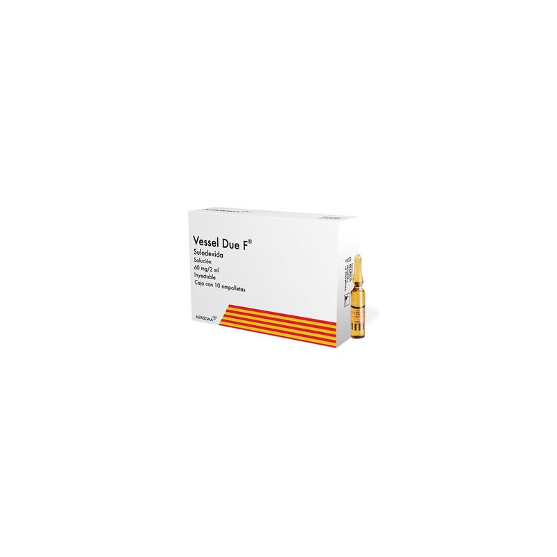 Vessel Due-F Solucion 60Mg/2Ml 10 Amp X
