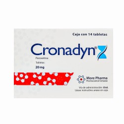 Cronadyn 20Mg 14 Tabs
