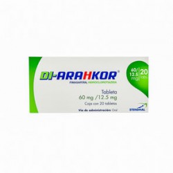 Di-Arahkor 60Mg/12.5Mg 20 Tabs