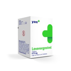Yza Levonorgestrel 0.75Mg 2 Tabs