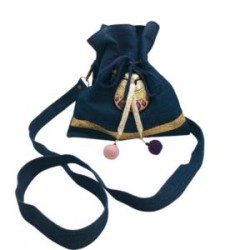 Bolsa LovitMx mezclilla cruzada y cangurera hecha a mano