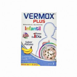 Vermox Plus Suspension Infantil 10Ml