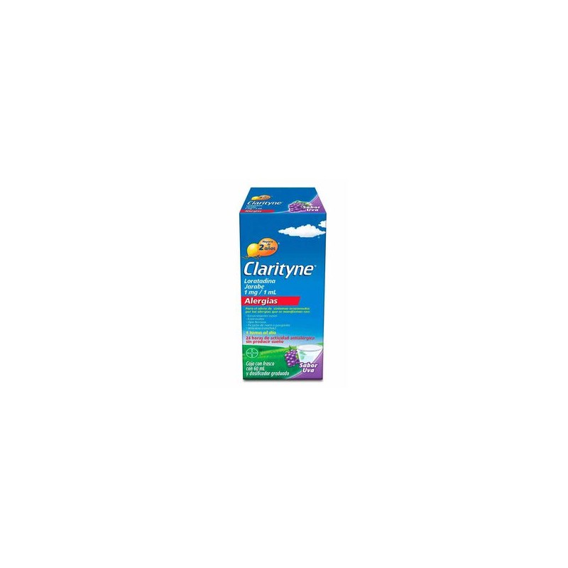 Clarityne Jarabe Uva 60Ml