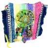 Bolsa Multicolor con atrapa sueños bordado cruzada