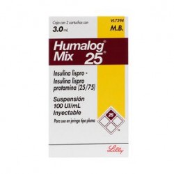 Humalog Mix 100Ui/Ml 2 Amp X 3Ml