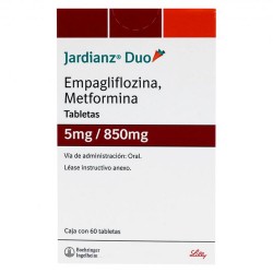 Jardianz Duo 5Mg/850Mg 60 Tabs