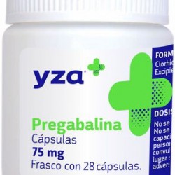 Yza Pregabalina 75Mg 28 Caps
