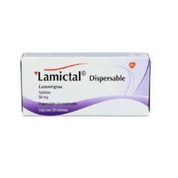 Lamictal Dispersable 50Mg 28 Tabs