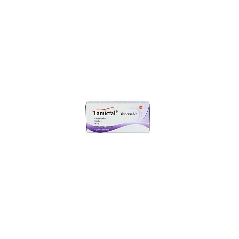 Lamictal Dispersable 50Mg 28 Tabs