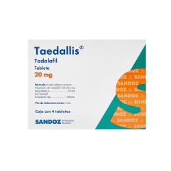 Taedallis 20Mg 4 Tabs