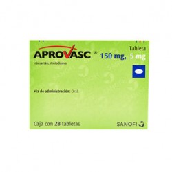 Aprovasc 150Mg/5Mg 28 Tabs