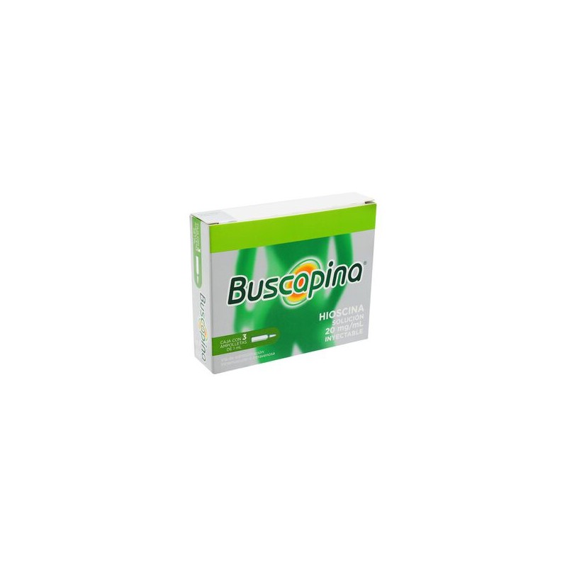Buscapina Solucion 20Mg/1Ml 3 Iny