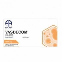 VASDECOM 120 MG 21 CAPS