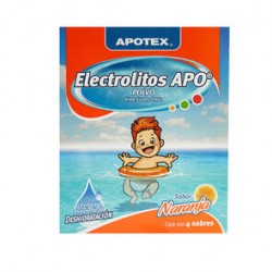 Electrolitos Apo Naranja 4 Sbs