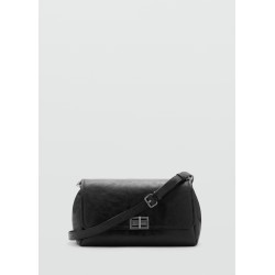 Bolso solapa cierre metálico