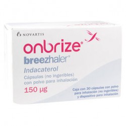 Onbrize Brezhaler + Inhal 150Mcg 30 Caps