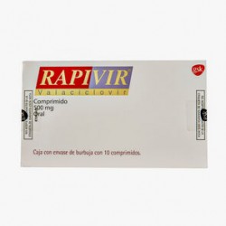 Rapivir 500Mg 10 Tabs