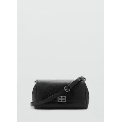 Bolso solapa cierre metálico