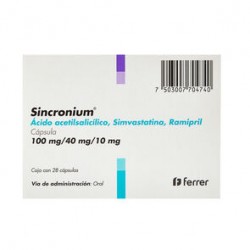 Sincronium C 100Mg/40Mg/10Mg 28 Comp