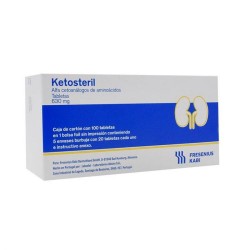 Ketosteril Fresenius 630Mg 100 Tabs