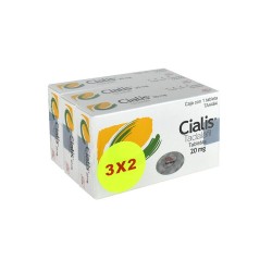 Cialis 20Mg 3 Pack X 1 Tab