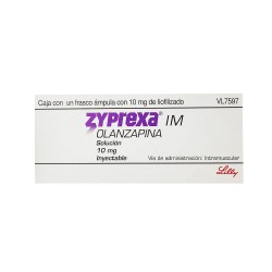 Zyprexa Im Polvo Solucion Inyec 10Mg 2Ml