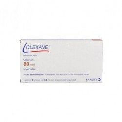 Clexane Inyectable 80Mg 2 Jga X 0.8Ml