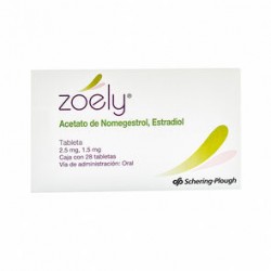 Zoely Oral 2.5Mg/1.5Mg 28 Tabs