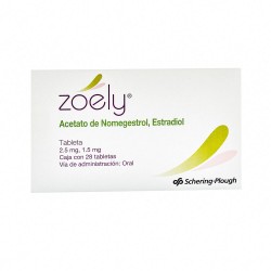 Zoely Oral 2.5Mg/1.5Mg 28 Tabs