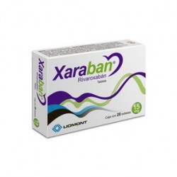 XARABAN 15MG 28 TABS