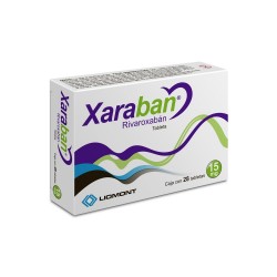 XARABAN 15MG 28 TABS