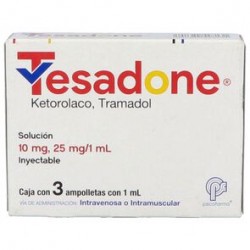 Tesadone 10Mg/25Mg 3 Iny