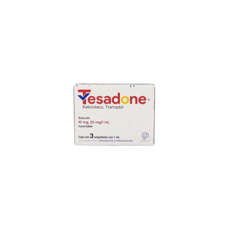 Tesadone 10Mg/25Mg 3 Iny