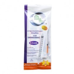 Jeringa Dl Desechable 31Gx8Mm 5 Jga X 0.