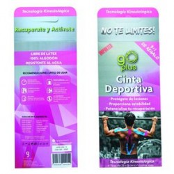 Go Plus Cinta Deportiva Kinesio 4 Pzas