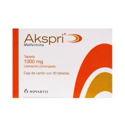 Akspri Liberacion Prolong 1000Mg 30 Tabs