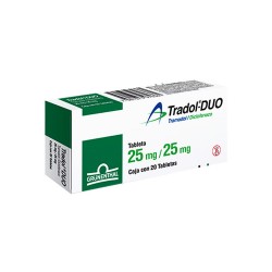 Tradol Duo 25Mg/25Mg 20 Tabs
