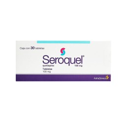 Seroquel 100mg 30 tabs