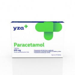 Yza Paracetamol 650Mg 24 Tabs