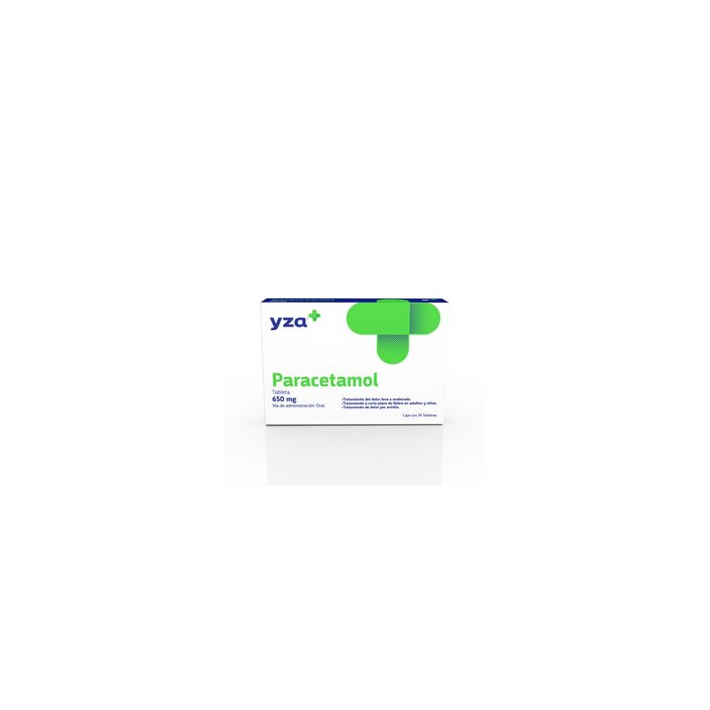 Yza Paracetamol 650Mg 24 Tabs