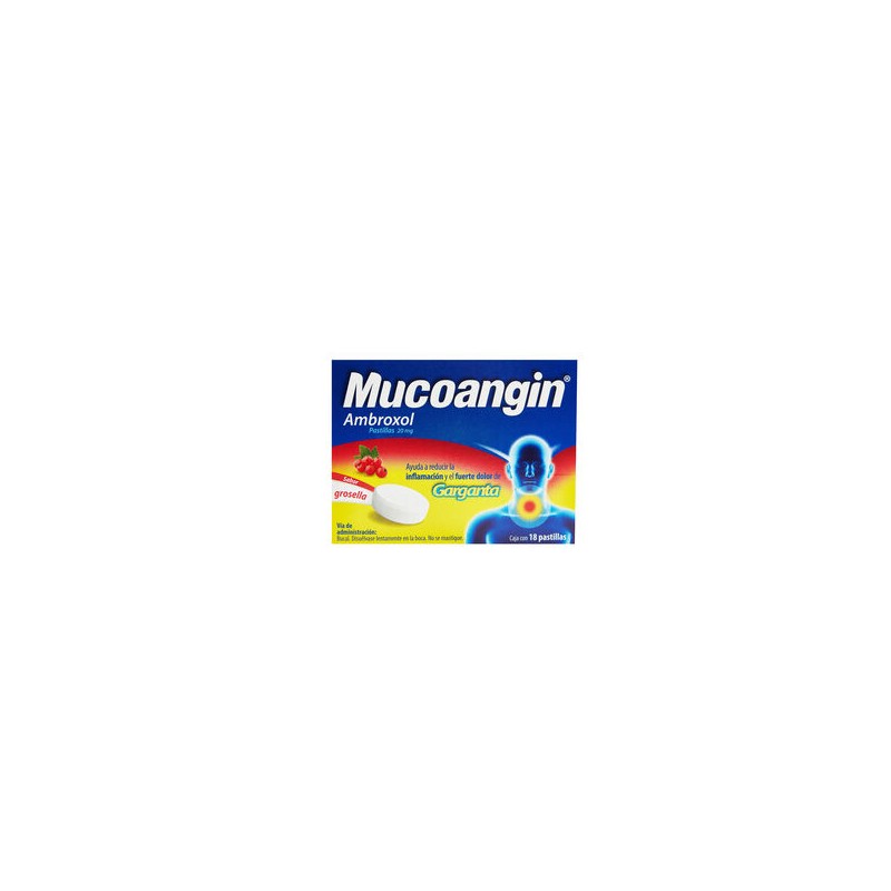 Mucoangin 20mg 10 past